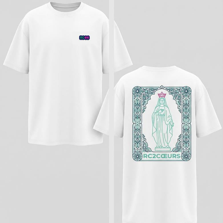 RC2CŒURS — Tee-shirt "Arabesque" | Édition Vierge en Couleur
